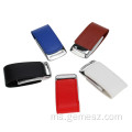 Emboss LOGO Leather USB Stick USB 3.0 2.0